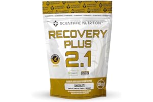 MST SCIENTIFFIC NUTRITION Scientiffic Nutrition – Recovery 2.1 PLUS, Bebida Post Entreno para una Rápida Recuperación Muscular, combina proteína de calidad (Isolac®), 3 tipos de carbohidratos y creatina – 2 kg, Sabor Chocolate