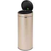 Brabantia Kitchen Touch &ccedil;&ouml;p kutusu, metalik altın, 30 l