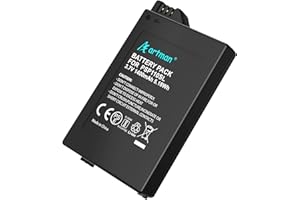 HOMESUIT Akumulator PSP-S110, Artman 1400 mAh, zamiennik PSP 2000 PSP 3000, kompatybilny z Sony PSP Slim & Lite (PSP-2000 /PSP-2004) /PSP Brite (PSP-3000 /PSP-3004) PSP-S110 akumulator zastępczy