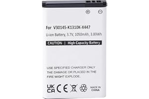 Fuworance Batterie Li-ION Rechargeable 1050 mAh pour téléphone Siemens Gigaset SL910, SL910A, SL910H DECT V30145-K1310K-X447, V30145-K1310K-X447-0-HY, V30145-K1310-X447 3.7 V/3,89 Wh