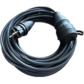 3x1.5mm%100 Bakır TTR Topraklı Seyyar Uzatma Kablosu (SİYAH, 10 METRE)