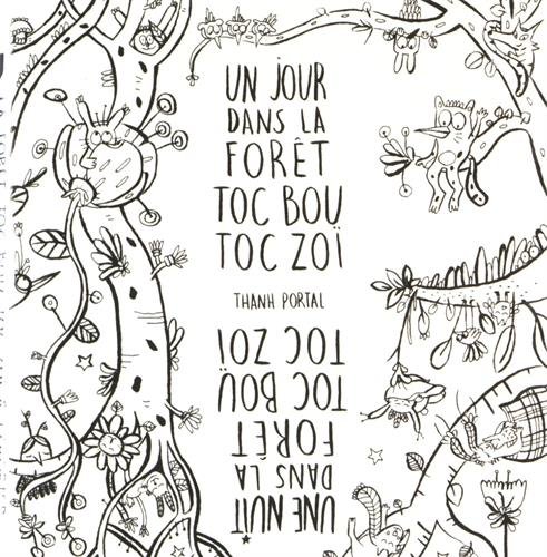 La forêt de Toc Bou Toc Zoï à colorier La forêt de Toc Bou Toc Zoï à colorier