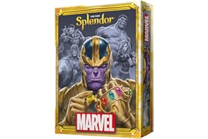 ASMODEE Space Cowboys | Splendor Marvel | Juego de Mesa de Estrategia para Adultos y Familias | A Partir de 10 Años | De 2 a 4 Jugadores | por Partida | Español