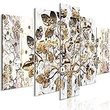 cuadro arbol klimt IMPRESIÓN EN CALIDAD FULL HD: perfecta nitidez de la imagen y profundidad de color, resistente a la luz del sol. Las tintas no tóxicas e inodoras. No contienen ninguna sustancia nociva y son aptas para el dormitorio o habitación infantil
