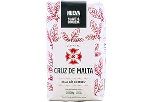 ‎YERBEE Cruz de Malta Yerba Mate Tradicional 500g - Mate Tee aus Argentinien - die Reifezeit beträgt 24 Monate