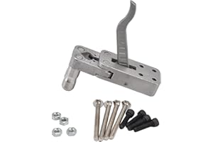 LIZEALUCKY Dispositivo di rilascio della fionda, grilletto della catapulta in acciaio inossidabile, parte di ricambio del grilletto del rilascio della catapulta per intrattenimento di caccia fai-da-te, utensili