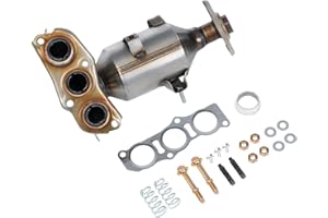 ISINEVER Katalysator Kat Kompatibel mit Citroën C1 (PM, PN) 1.0 für Peugeot 107 (PM,PN) 1.0 für Toyota Aygo 171400Q010 1609158080 1714040030