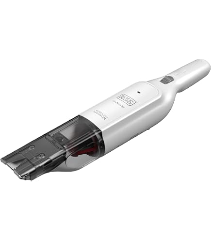 Aspirateur à Main Sans Fil BLACK+DECKER Pelican - 12V 27,5 AirWatts - Bec Rétractable - Autonomie 11 Min