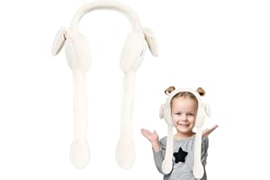 TSLBW Cache-oreilles pour enfants Cache-oreilles d'hiver pour filles Couvre-oreilles en peluche Cache-oreilles en velours doux Chauffe-oreilles d'hiver pour enfants