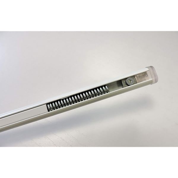 2 Aste Telescopiche A Molla - Bianche, Regolabili 30-50cm, No Fori. Per Tende, Armadi, Bagno - Foto 13