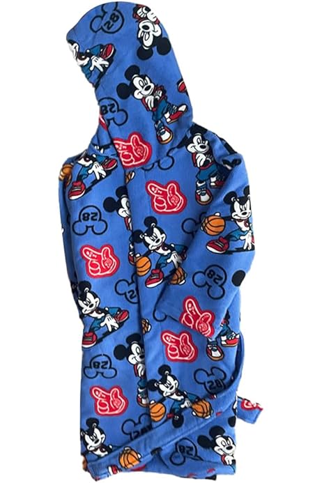 Accappatoio Bambine Minnie Mouse In Microfibra Rosa Con Cappuccio - Morbido E Comodo