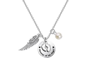 MYOSPARK Mommy Of An Angel Baby Feet Cuff Bangle Bracele Baby Memorial Jewelry Miscarriage Sympathy Gift For Infant Child Baby Loss Pregnancy Loss