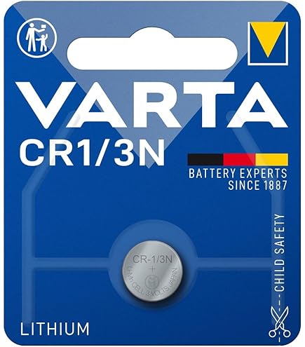 Batteria Litio CR1/3N Batteria A Bottone VARTA Al Litio CR1/3N 3V - Per Dispositivi A Basso Consumo, Lunga Durata, 170 MAh Batteria Camper Litio - Foto 8