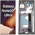 Sxhlseller for Galaxy Note 20 Ultra SM N986B SM N986U SM N986W N985F N985F DS 4G 5G 6.9 Inch Touchscreen Digitizer Assembly, Phone Fully Assembled Screen Replacement Kit (Black)