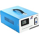 ZHENGXI ELECTRIC Trenntransformator 230V, 1000W Transformator Spannungswandler,HD-Display, keine Nose, 2 Ausgangsbuchsen
