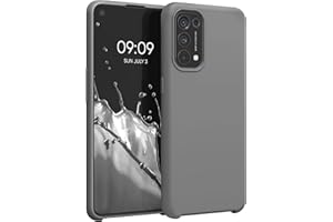 kwmobile Carcasa Compatible con OPPO Find X3 Lite Funda - Case TPU y Silicona antigolpes - Apto Carga inalámbrica - Polvo de Piedra