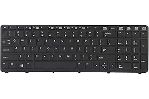 ANNADUE Teclado de Repuesto, Teclado Ultra silencioso para ZBOOK 15 G1 G2 17 G1 G2 US, Accesorios de computadora portátil, fácil de Transportar y almacenar.