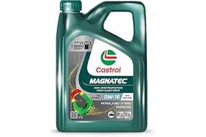 Castrol MAGNATEC 0W-16 Fully Synthetic Premium Engine Oil for Cars 3.5 L | Non-Stop Protection even before you start | Fuel saving upto Rs.5000 Annually* | Clings like a Magnet | API SQ & ACEA C