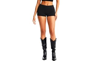 HAWILAND Cykelbyxor dam, sexiga korta byxor, stretch, hotpants