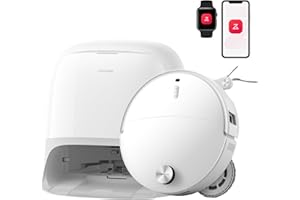 roborock Qrevo Curv 2 Pro Robot Aspirador y Fregasuelos, 25000 Pa, Zero-Enredos, Lavado Agua 100°C, Autolimpieza, Evita Obstáculos, Secado Automático, para Pelo de Mascotas