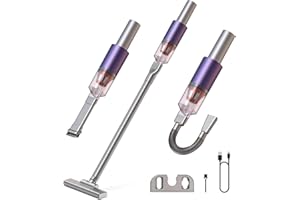 Ailgely Aspirapolvere senza Fili Potente,13Kpa Scopa Elettrica senza Fili,Ultraleggero,Ricaricabile,3 Têtes de Brosse,2 modalità di aspirazione,Filtro HEPA,per Tappeti/Peli Animali