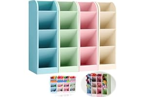 Lostwry 4 Stück Stiftehalter Organizer, Schreibtisch Stifteköcher, Stifthalter Bleistift Aufbewahrungsbox Pinselbehälter Organizer Stifte Halter für Büro Heimbedarf