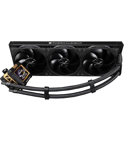 Watercooler CPU 360mm TR Core Vision – Écran LCD IPS 480x480 – Compatible AM5/Intel