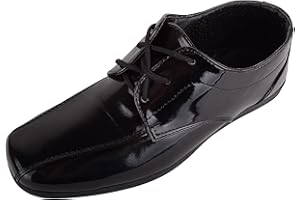 Absolute Footwear Schuhe zum Reinschlüpfen für Kinder, Jungen, Kunstleder, elegant, formell, Schule, Hochzeit