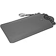 GEEKRIA Keyboard Carrying Case Replacement for Logitech MX Keys Mini Keyboard Case, Vegan Leather Protective Travel Bag Keyboard Cover (Dark Grey)