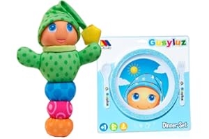 M MOLTO Gusy Luz® Pink + Kindergeschirr Ed. Blau