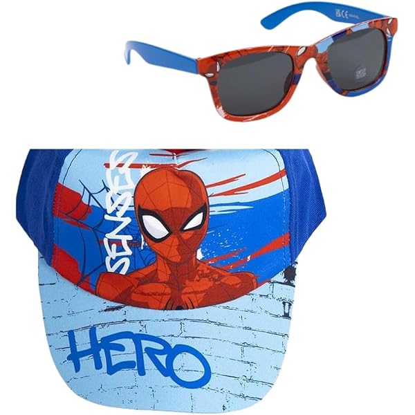 Casquette Baseball Enfant Spiderman Marvel – Officielle, Réglable, Respirante, Idéale Été