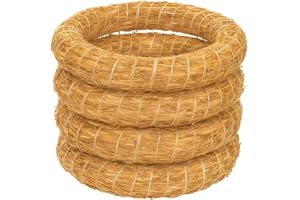 Aqbau 5 kransar Ø 35 cm, 5 cm tjocka, naturlig bas för gör-det-själv