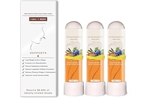 SIAPUDE SlimAirs Nasal Inhaler,Aromatherapy Nasal Inhaler for Weight Loss & Body Shaping,Nasal Inhaler Body Slimming Fat (3pcs)