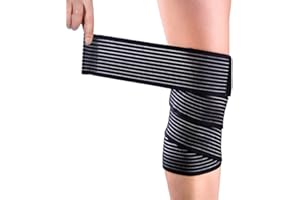 RiToEasysports Czarny elastyczny bandaż kompresyjny na łydki sportowe opaski uciskowe na nogi regulowany rękaw wsparcie opaski na kolana dla kobiet mężczyzn łokieć na kostkę