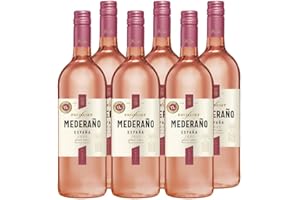 ‎FREIXENET Freixenet Mederaño Rosado Spanischer Roséwein (6 x 1 l) - halbtrocken, frisch und fruchtig im Geschmack, geeignet als Aperitif, zu Gegrilltem oder zur Käseplatte