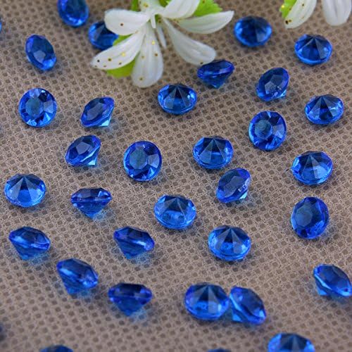 Wocharm(TM) 5000 4.5mm Diamond Scatter Wedding Decoration Table Crystals (Royal blue)