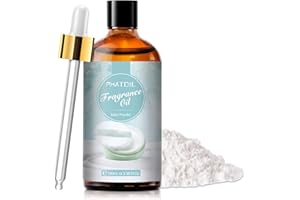 PHATOIL Baby Powder Huile Essentielle 100ml, Huile de Baby Powder pour Diffuseur, Huile Parfumée pour Aromathérapie Humidificateur, Bougies