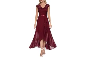 BBONLINEDRESS Bboninedress Robe de Soirée Cocktail Longue pour Mariage Invité Bal de Promo Anniversaire Cérémonie
