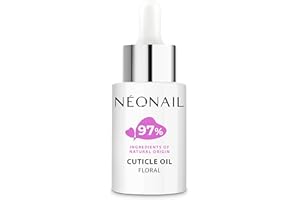NÉONAIL NEONAIL Vitamin Cuticle Oil FLORAL- Olio Cuticole Unghie - Con Olio di Mandorle, di Macadamia, Vitamina E - Rinforzante Unghie - Idratante e Rigenerante - 6,5 ml