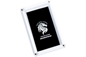 FANTASY CLUB | Caja Acrílica para Sobres de Cartas – Diseño Compacto con 4 imanes Fuertes y acrílico Transparente | Protección UV del 99+ % | Eleva tu colección y conserva Tus Sobres Near Mint