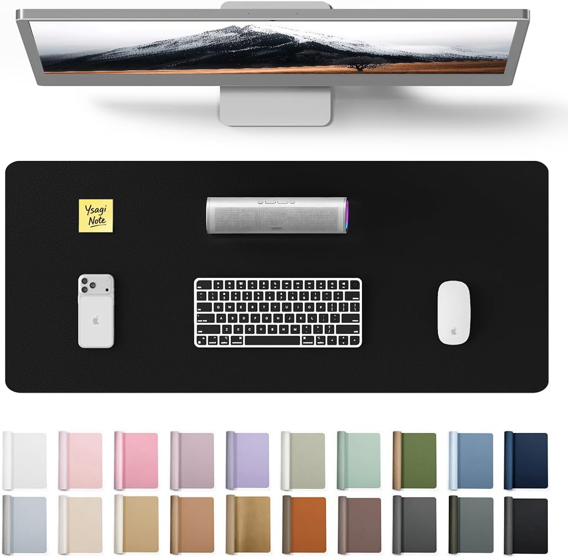Test Complet & Analyse de Fiabilité : YSAGi Leather Desk Mat Large Mouse Mat 60 x 3