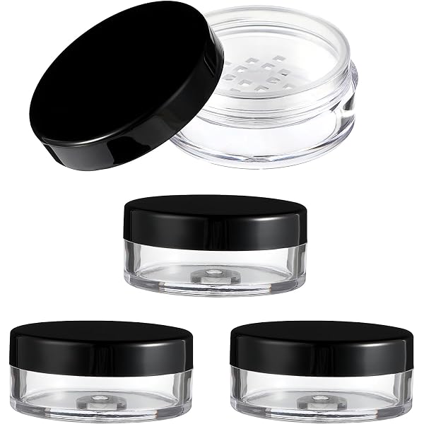 Puderdose Mit Quaste – Leer, Aus Metall, Für Bodypuder, Babypuder & Make-up