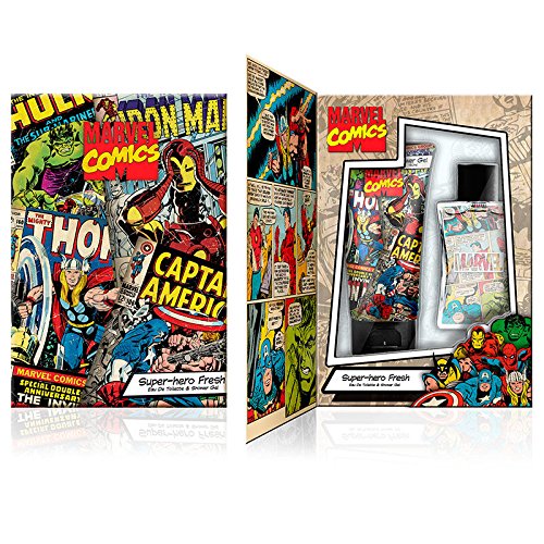 Marvel Comics Superhero Fresh Eau de Toilette & Shower Gel Set