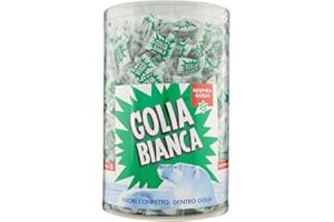 Caramelle Golia Bianca Barattolo Cilindro da 800 pz