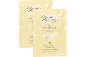 FEI FAN Busta Talco Profumato, Per Una Pelle Morbida e Vellutata 75g (2 Buste)