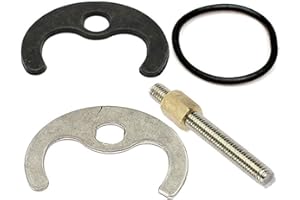 AUMIX Mono Basin Tap Fixing Set Mounting Kit 1 Hole Bracket Bolt Sink Kitchen Bath x2