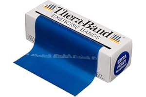 THERABAND Thera-Band-b Bande de Résistance-bleu (extra stark/blau)-45.50 m