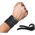 Mezeic Wrist Brace for TFCC Tear, Ultra-thin Compression Wrist Straps Weightlifting Wrist Wraps Adjustable Wrist Support for Sport Protection, Tendonitis Arthritis Wrist Pain - Black