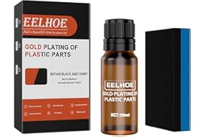 BSNRDX Lucidante per Plastica,Car Plastic Parts Refurbish Agent,Rimuovi Graffi Auto,Pulisce, Ravviva e Protegge Le Parti Interne Dell'Auto,Previene l'Essiccazione e l'Invecchiamento