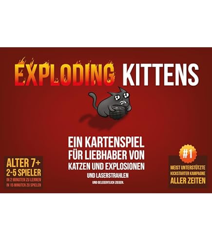 Exploding Kittens: Imploding Kittens - Espansione Esplosiva Exploding Kittens: Imploding Kittens - Espansione Esplosiva